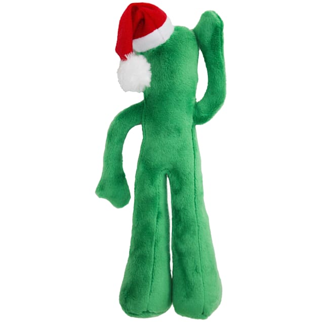 Multipet Holiday Gumby with Santa Hat Dog Toy Medium Petco