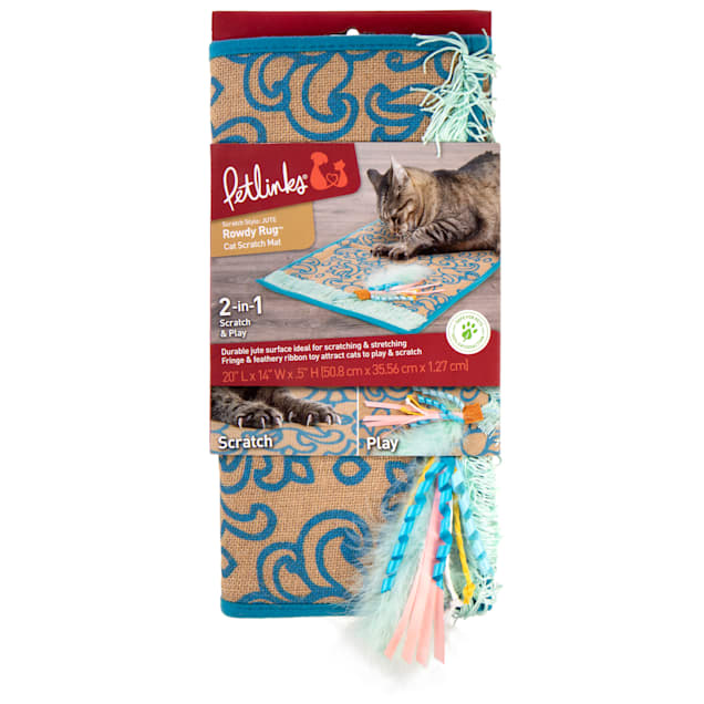 Cat rug toy sale