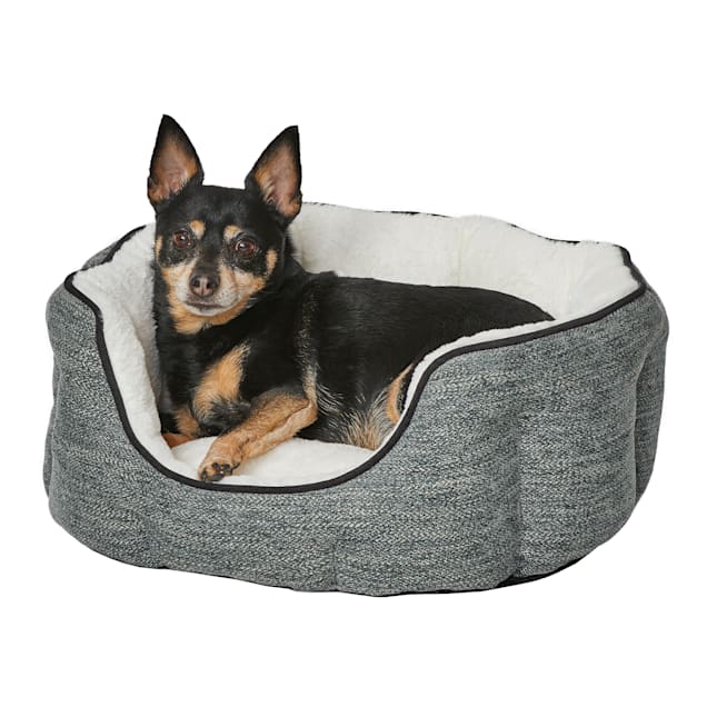 Midwest deluxe bolster pet bed for dogs & cats top