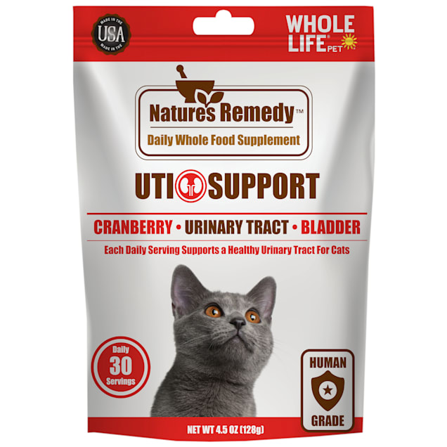 Whole Life Pet Nature s Remedy UTI Support Whole Food Cat Supplement 4.5 oz