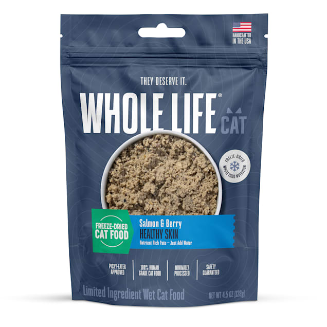 Cat food for skin allergies store