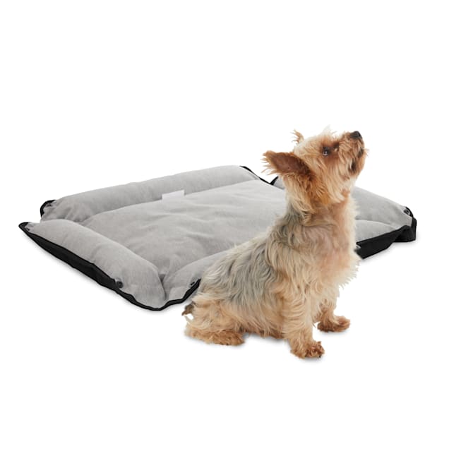 BLACK+DECKER Black Soft Breathable ECO Filling Four Way Snap Pet Bed for  Small Dogs, 20 L X 16 W X 3 H