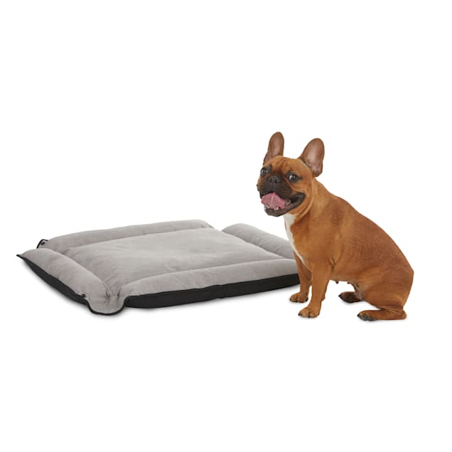 BLACK+DECKER Black Soft Breathable ECO Filling Four Way Snap Pet Bed for  Medium Dogs, 24 L X 20 W X 3 H