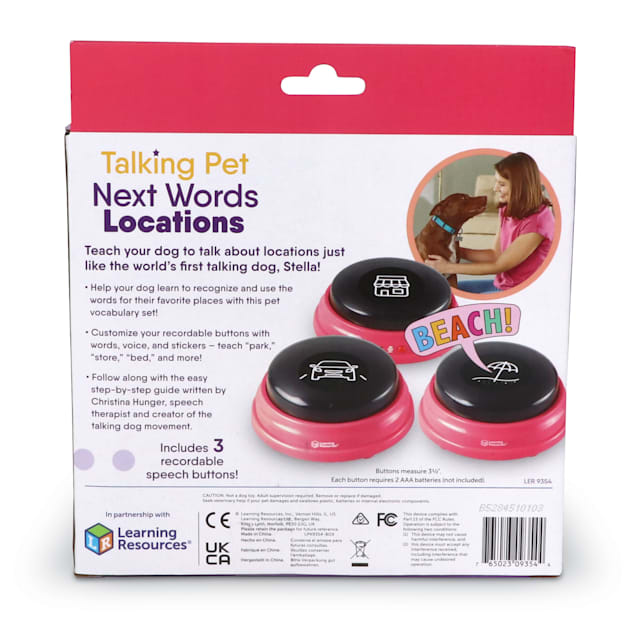 Recordable Dog Training Buttons Pet Talking Toys Pet Interac