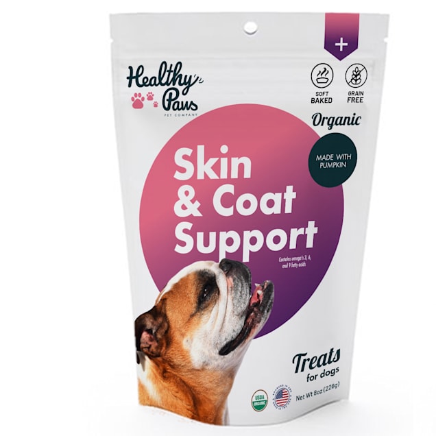 Best dog treats clearance for skin and coat