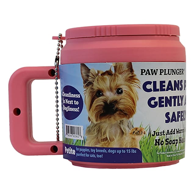 Pet Product Innovations Pink Petite Paw Plunger for Dogs, Small - Carousel image #1