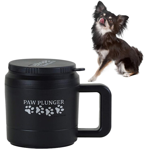 Pet Product Innovations Black Petite Paw Plunger for Dogs Small