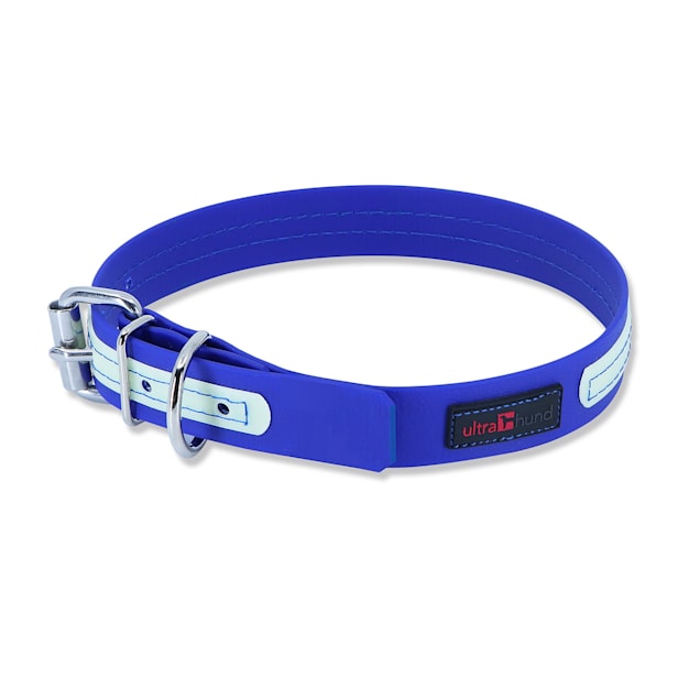 Ultrahund Blue Play Glow Buckle Dog Collar X Small Petco