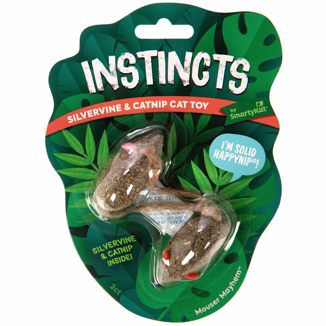 SmartyKat Instincts Mouser Mayhem HappyNip Silvervine & Catnip