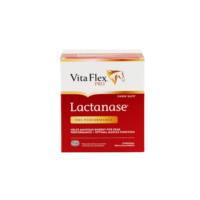 Vita Flex Lactanase Performance Supplement for Horses, 25 Gram, Count ...