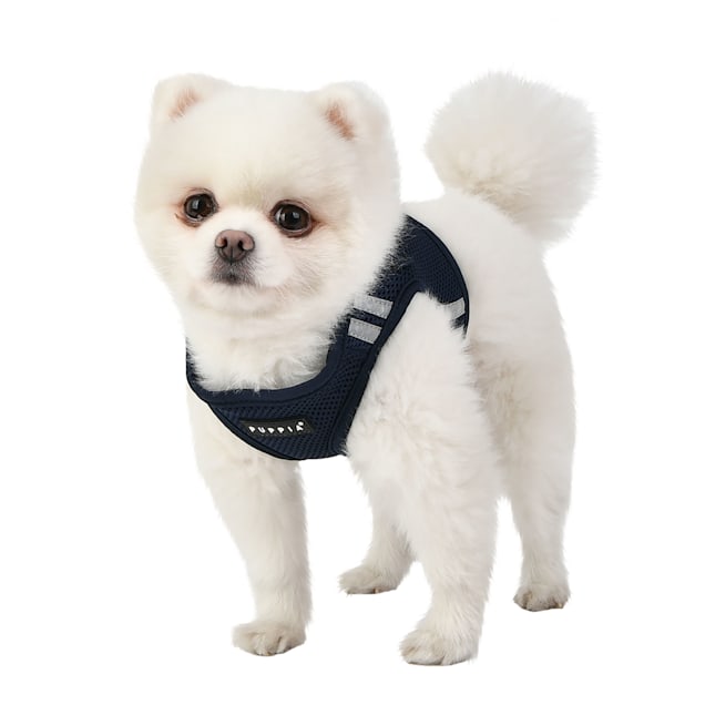 Puppia Navy Step in Soft Vest Dog Harness Pro X Large
