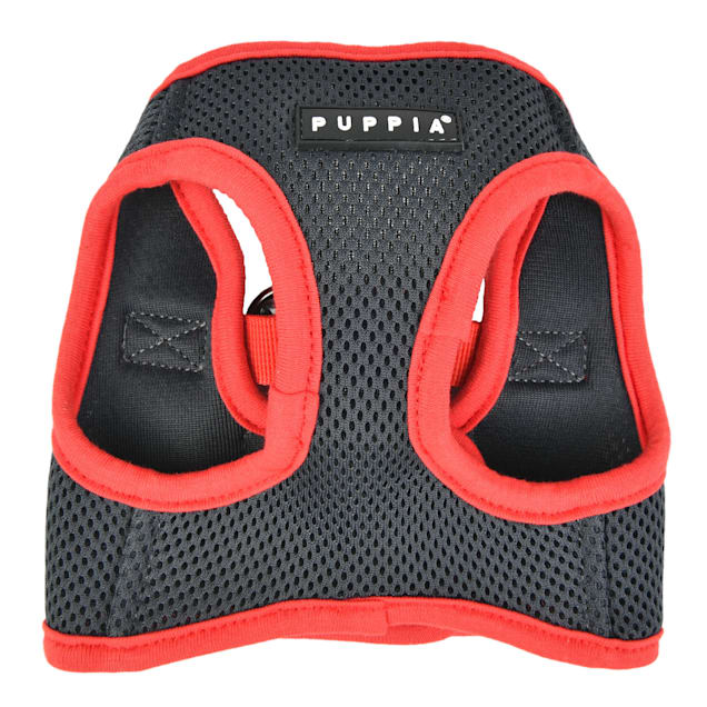 Puppia Gray Step In Soft Vest Dog Harness II Small Petco