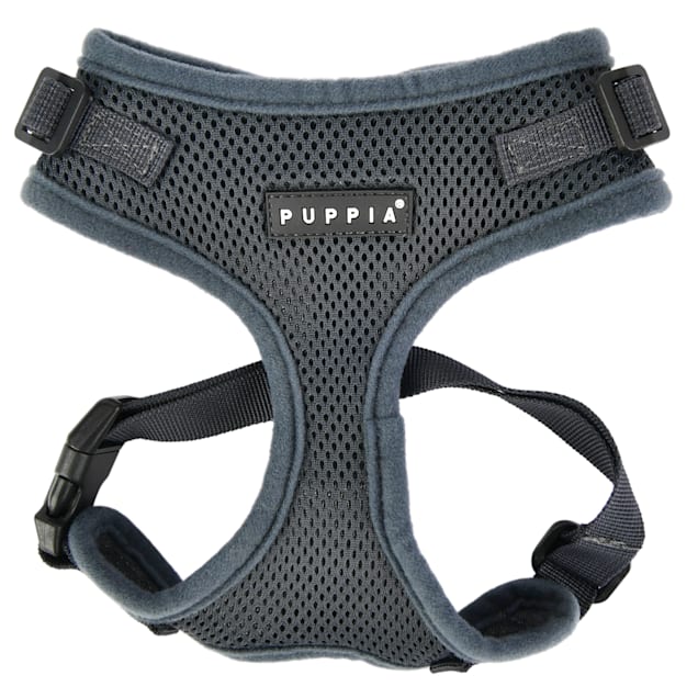 Pet Supplies : Puppia Gia Harness A, X-Large, Melange Grey