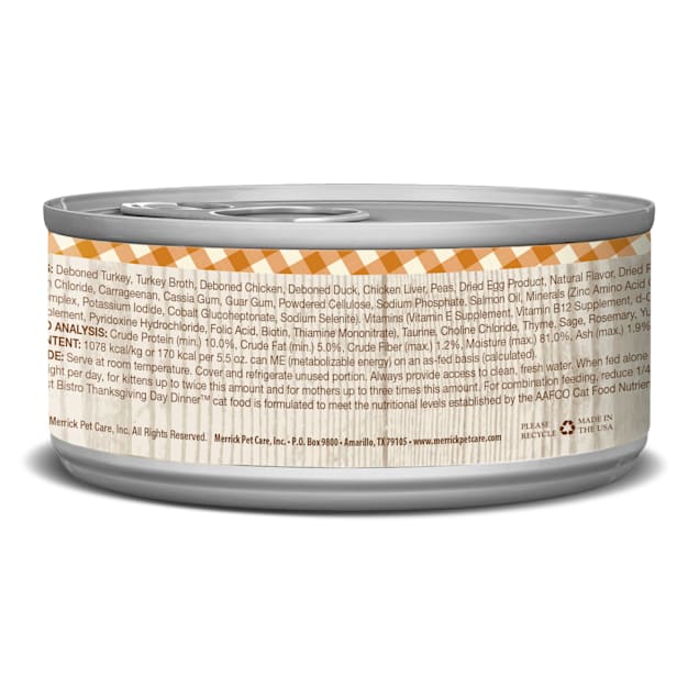 Merrick purrfect bistro canned cat food outlet