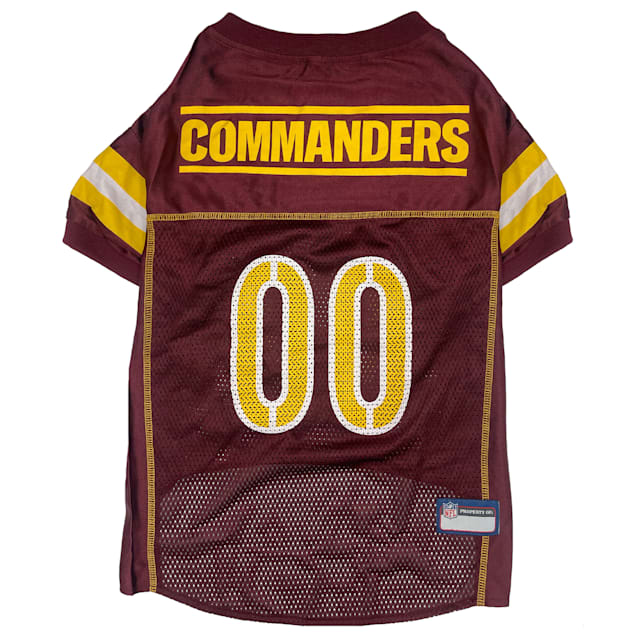 Washington Commanders Dog Jersey, Large