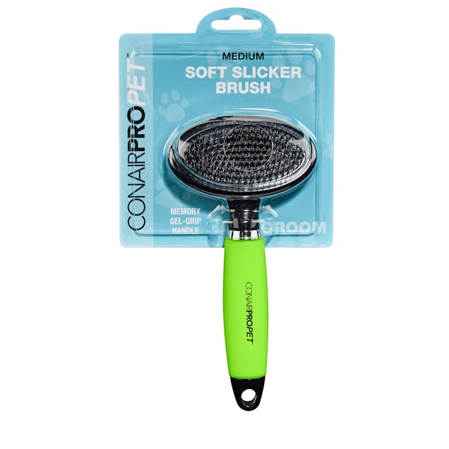 CONAIRPROPET Soft Slicker Brush for Dogs Medium