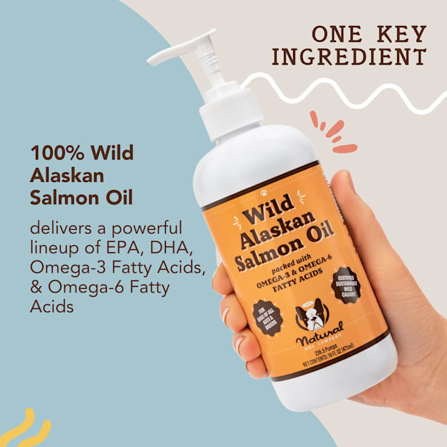 Premium Wild Alaskan Salmon Oil – Vets Preferred