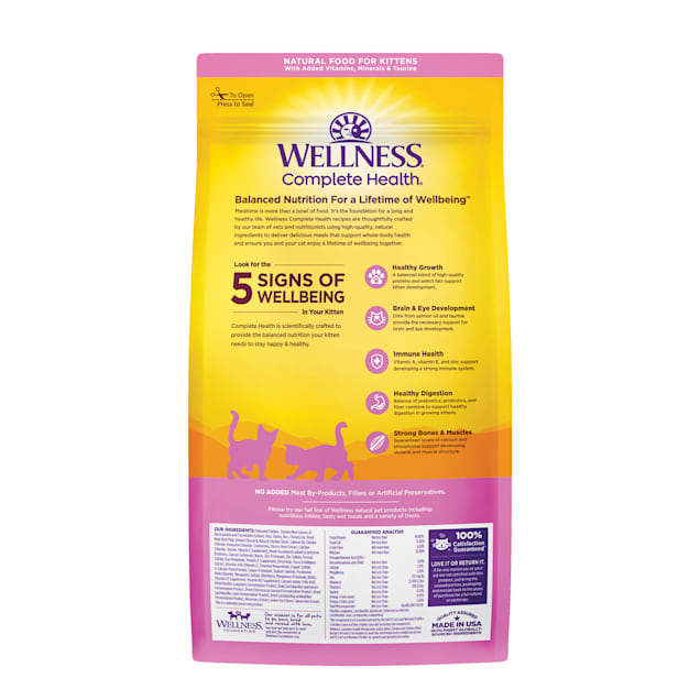 Wellness complete health kitten store
