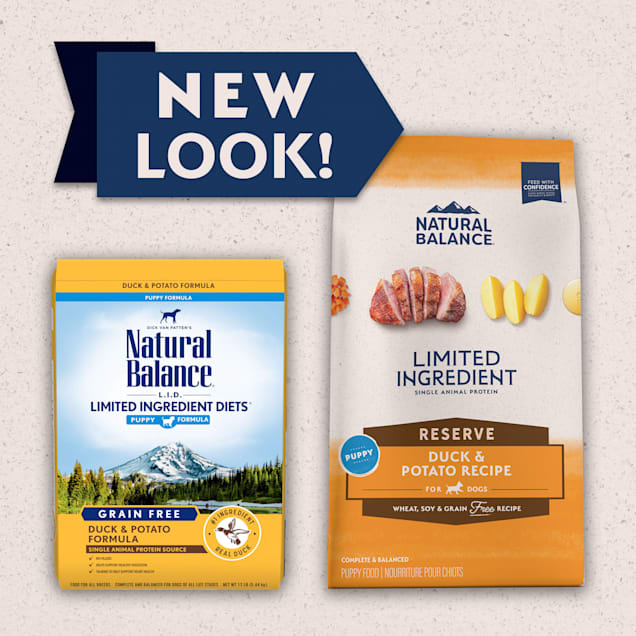 Natural balance potato and duck puppy online