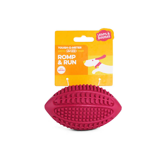 Rubber football for sales dogs