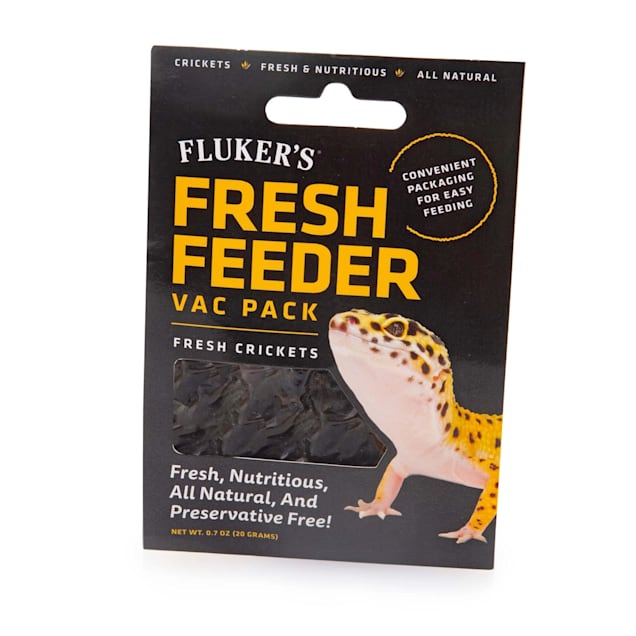 Fluker's Fresh Feeder Vac Pack Crickets, 0.7 oz. Petco