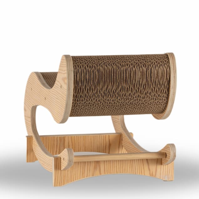 Armarkat S1302 Real Wood Wooden Cat Rocking Chair, 22" L X 11" W X 13.5" H - Carousel image #1