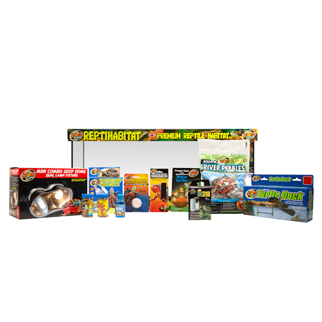 Zoo Med Aquatic Turtle ReptiHabitat 20 Gallon Petco
