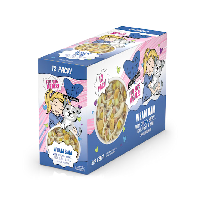 B.F.F. Dog Fun Size Meals! Wham Bam with Chicken Breast, Rice