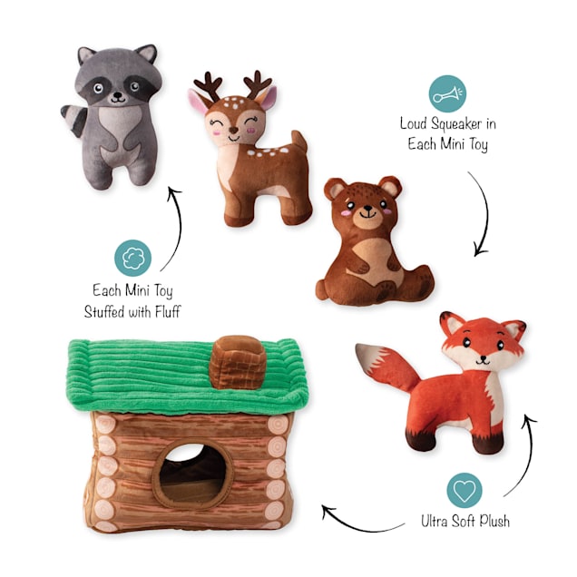 PetShop by Fringe Studio on Cabin Time Hide & Seek Burrow Plush