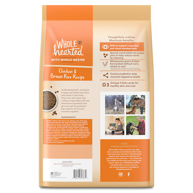 WholeHearted Whole Grains Large Breed Puppy Chicken Dry Dog Food