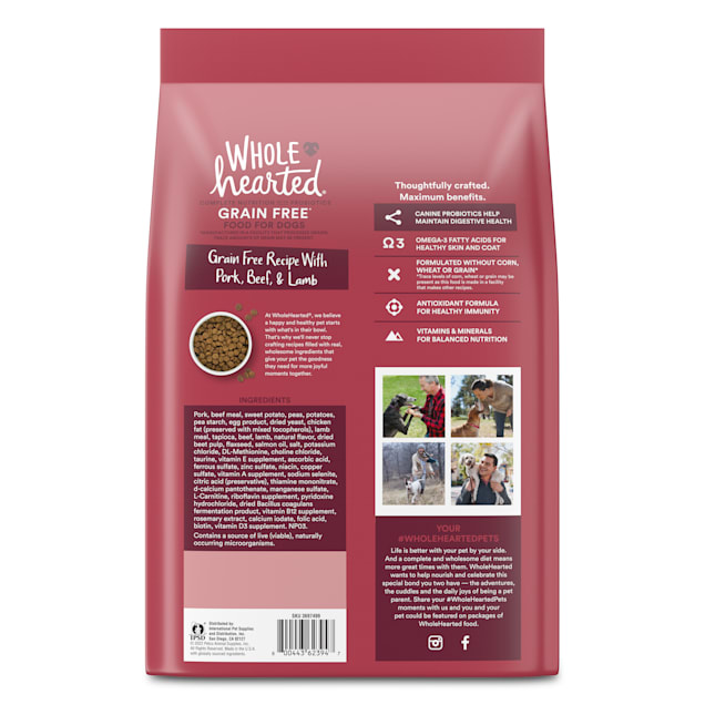 Wholehearted puppy dog food shop