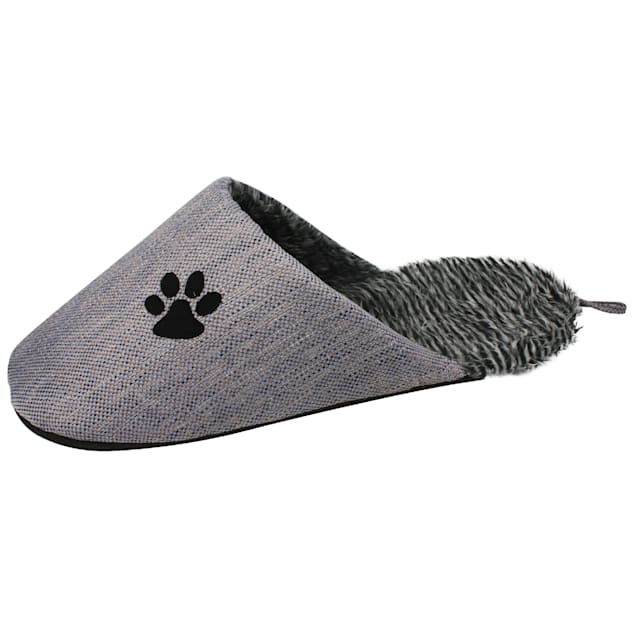 Pet Life Slip-On Fashionable Slipper Dog Bed, 28.5" L X 13.1" W X 13.5" H, Gray - Carousel image #1