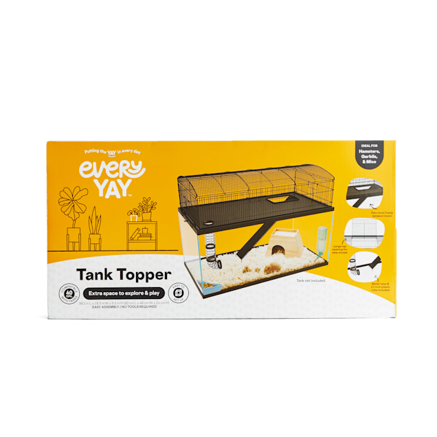 EveryYay Small Animal Tank Topper 40 Gallon Petco