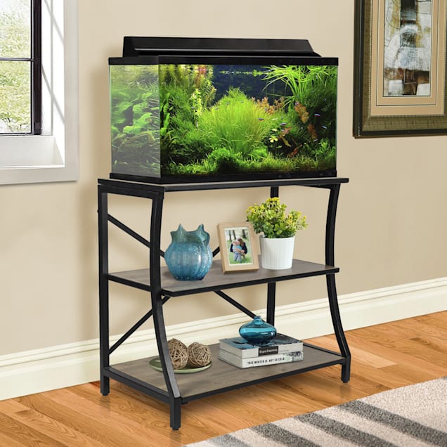 Aquatic Fundamentals Kyndall Home 29/37 Gallon 3-Tier Front Leg Stand | Petco