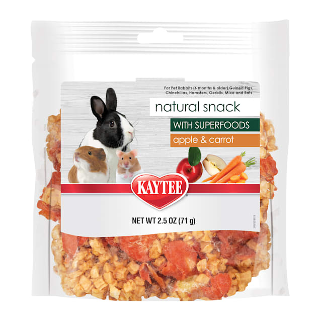 Kaytee Carrot & Apple Blend Natural Snack with Superfoods, 2.5 oz. - Carousel image #1