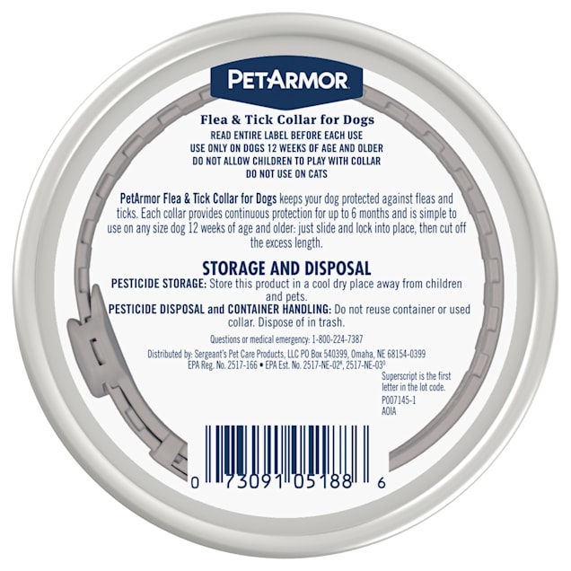 Petarmor flea collar shop