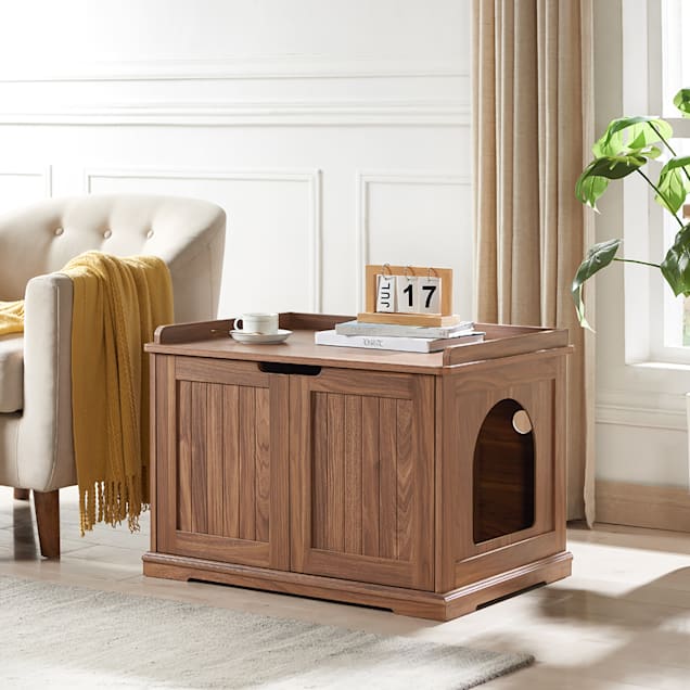 Large cat litter box enclosure sales
