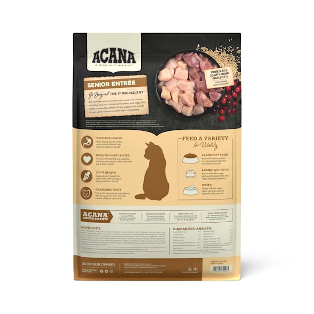 Acana senior cat food outlet