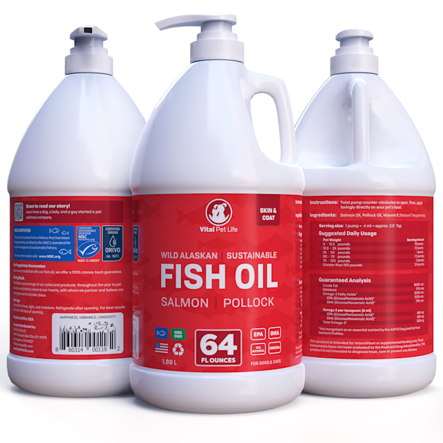 Salmon oil for dogs petco sales