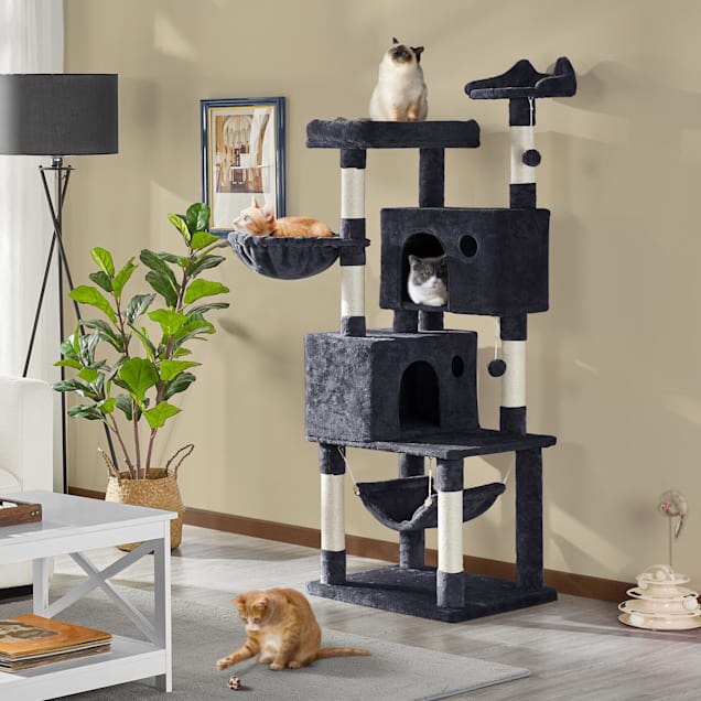 Small cat trees for large cheap cats