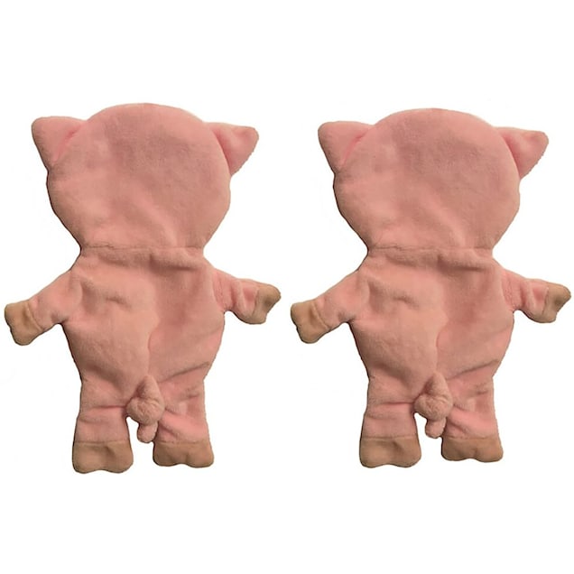Pink dog squeaky clearance toy