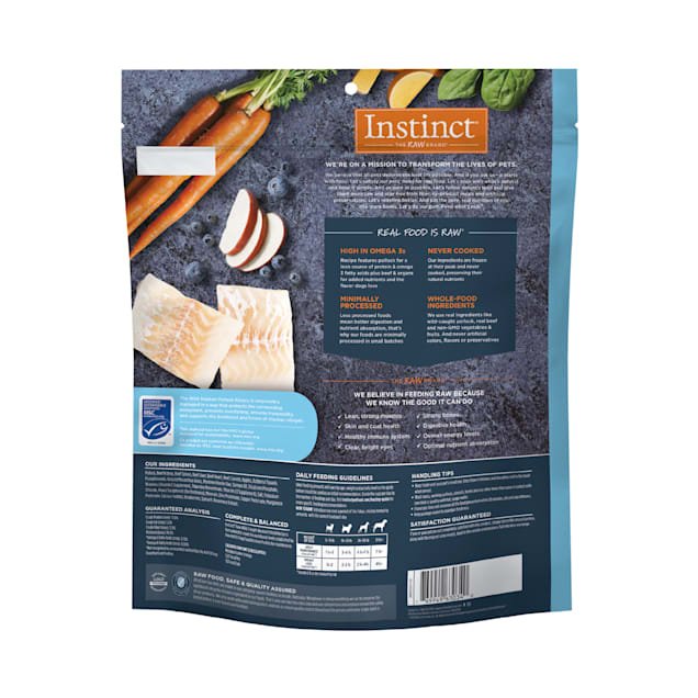 Wild instincts shop raw dog food