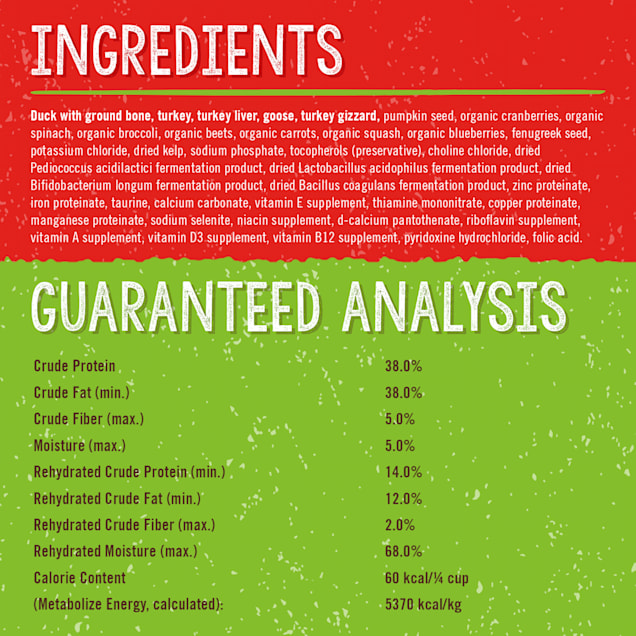 Duck duck goose dog food online