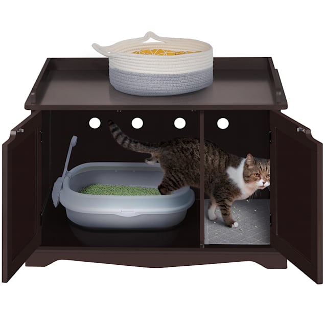 Covered litter box petco discount