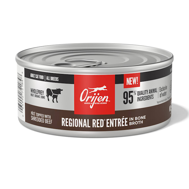 ORIJEN Regional Red Entree in Bone Broth Wet Cat Food 5.5 oz