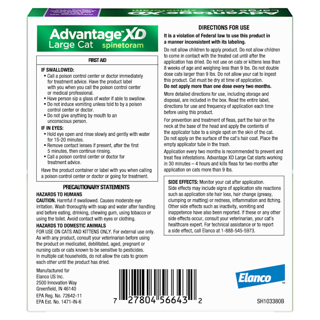 Advantage 2 sale for cats petco
