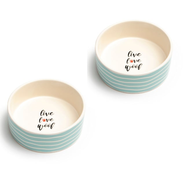 Park Life Designs Sagres Pet Bowl, 0.5 Cup, Set of 2 - Carousel image #1