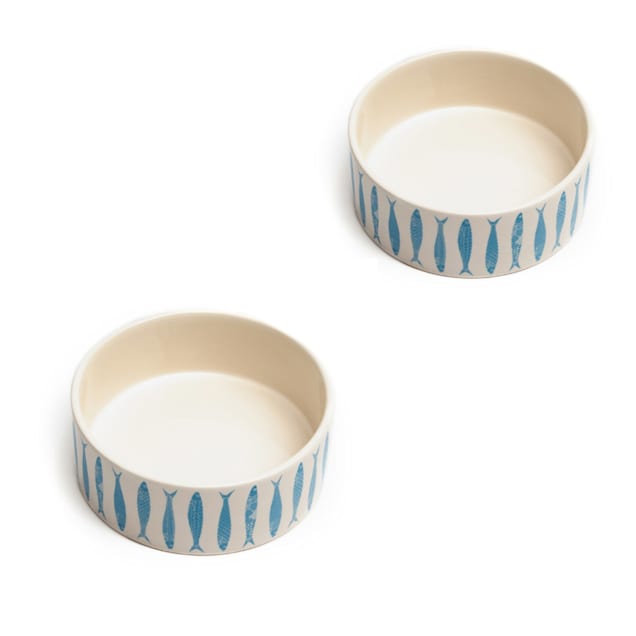 Park Life Designs Faro Round Cat Dishes, Small - Carousel image #1