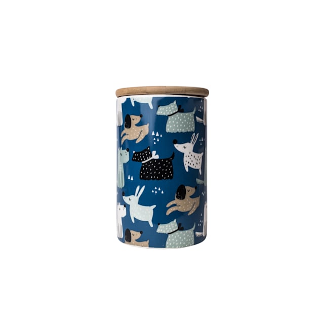 Park Life Designs Hooper Dog Treat Jar, 35 oz., Small - Carousel image #1