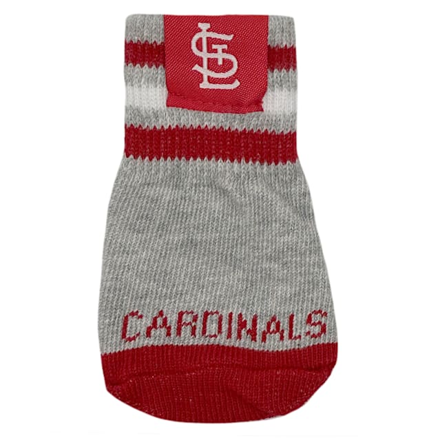 St. Louis Cardinals Uniform Crew Socks - White